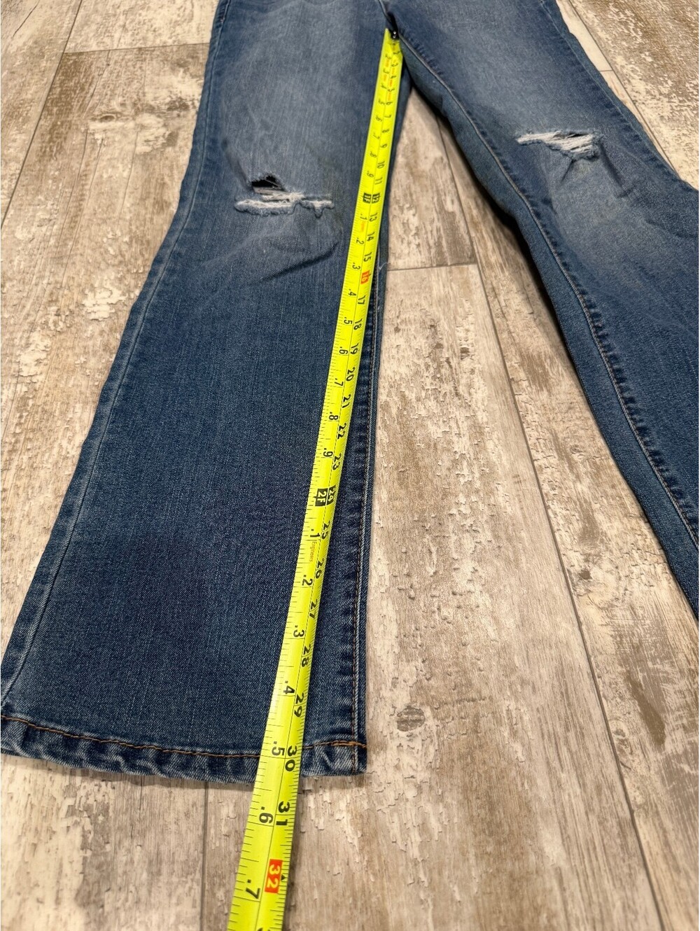 WallFlower Fearless Curvy Jeans 3 Super High Rise Flare Y2K - Picture 3 of 7
